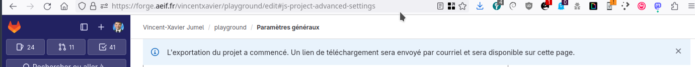 Attendre le message