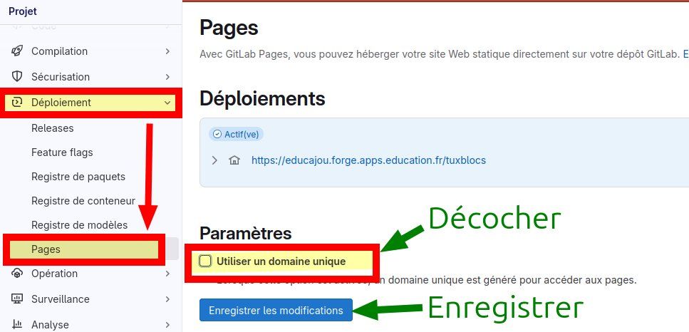Comment décocher l'option&nbsp;: «&nbsp;Utiliser un domaine unique&nbsp;»